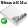 BLOCO DE ANOTAÇÕES • 2000 Unid.
