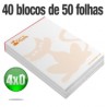 BLOCO DE ANOTAÇÕES • 2000 Unid.